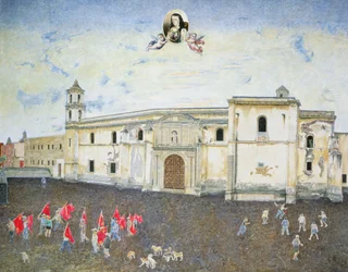 Political Protest, the Cloister of Sor Juana de la Cruz, 2001