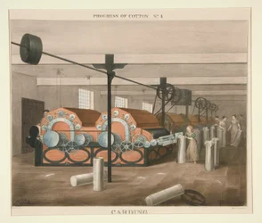 Progress of Cotton: #4 - Carding
