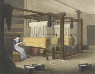 Reeding or Drawing in, Progress of Cotton No. 9