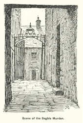 Scene of the Begbie Murder