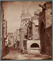 Egypt. Cairo. Mosque of the Mamluk Emir Ajtmisz Al-Badżasi (1383/1384)