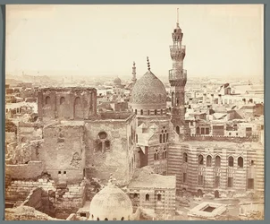 Egypt. Cairo. View of One of the Mosques