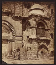 Porch of the Holy Sepulchre, Jerusalem [Jerusalem. Church of the Holy Sepulchre - Chapel of the Franks]