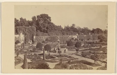 Flower Garden Arundel Castle Duke of Norfolk 20 April 