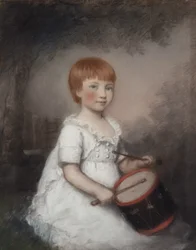 Miss Collard as a Child