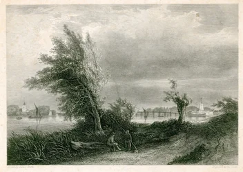 Fulham and Putney from the Surrey shore