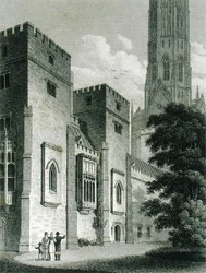 South-east View of Fonthill Abbey, Published in 1812