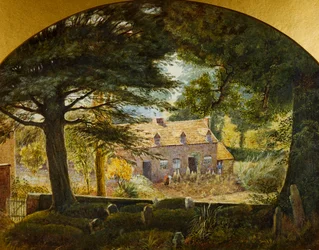 Looking from Northfield Churchyard