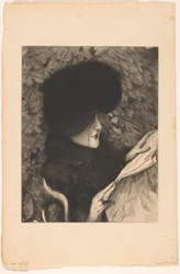 Woman Reading a Newspaper (The Newspaper)