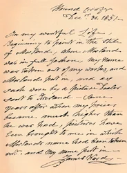 A Letter from James Ward