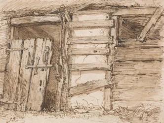 An Outhouse Wall