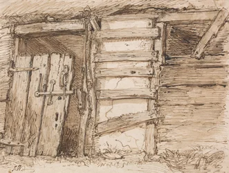 An Outhouse Wall