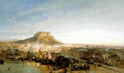 View of Cartagena, East Coast of Spain