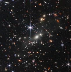 Lensing Galaxy Cluster (Webb