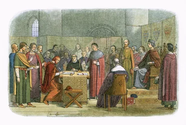Edward Acknowledged as Suzerain of Scotland