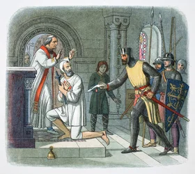 Hubert de Burgh Taken from Sanctuary at Boisars, France, 1232, 1864