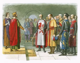King Henry III and his Parliament