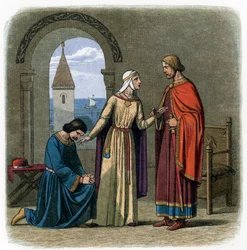 On the Advice of His Mother, Eleanor of Aquitaine, King Richard I