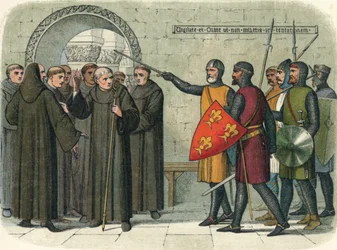 The monks of Christchurch expelled