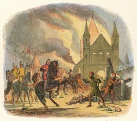 William Receives a Fatal Hurt at Mantes