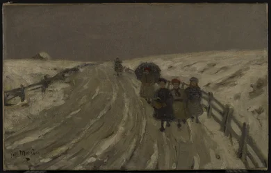 Return from School, c.1901