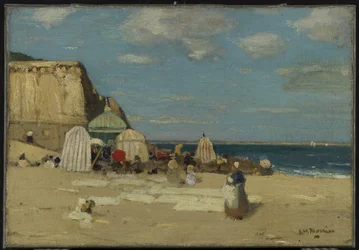 The Beach, St. Malo, c. 1900