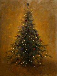 Glowing Christmas Tree