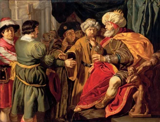 Joseph interpreting Pharaoh
