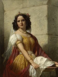 Salome with the Head of John the Baptist. Around 1861