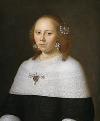 Portrait of a Young Woman from Hoorn, 1658