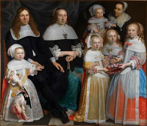 Meyndert Sonck with Wife and Children