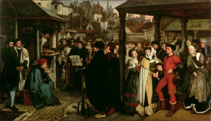 The Edict of Charles V, c.1861