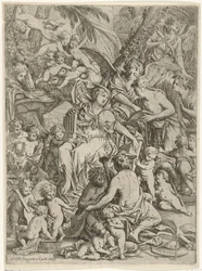 Saint Cecilia with Organ in Hand