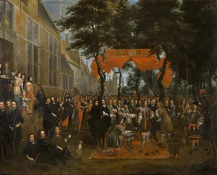 The Reception of Charles II and His Brothers