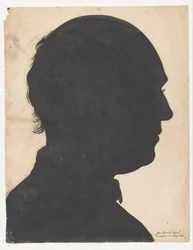 Silhouette Portrait of Jan Brandes