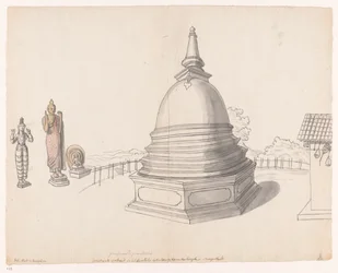 Sinhalese Stupa at Moegerikalle