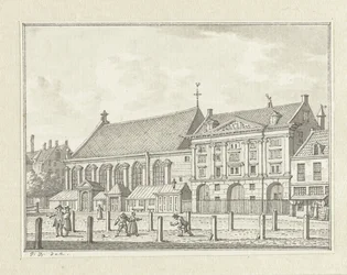 The Prinsekerk and Butter Hall in Rotterdam
