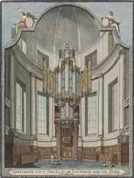 Organ of the New Lutheran Church in Amsterdam