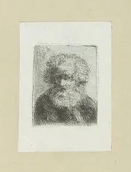 Bearded Old Man (The Compleat Work of Etchings by John Chalon)