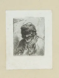 Bearded Old Man with Cap