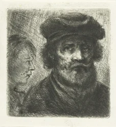 Young Man and Bearded Man