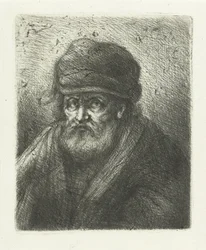 Old Man with Beard and Cap
