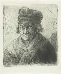 Old Man with Cap