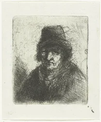 Adult Man with Hat