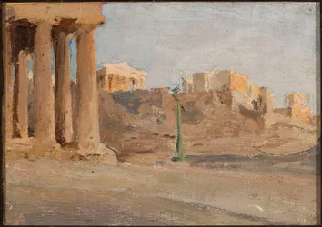 Athens - Acropolis. From a journey to Greece
