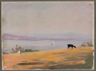 Seashore. From a Journey to Constantinople