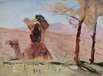 Desert. Rest in the Mountains of Lebanon. From a Journey to Palestine