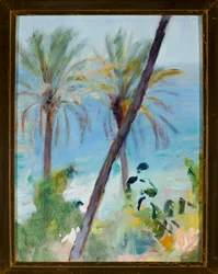 Garnier Garden - Bordighera. From a Journey to Italy