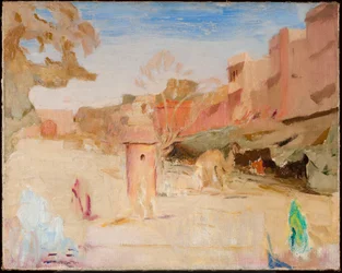 Jaipur - street. From a journey to India