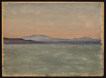 Lake Tiberias. From a journey to Palestine